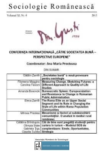 Coperta Sociologie Românească 4/2013